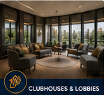 Clubhouse and lobby