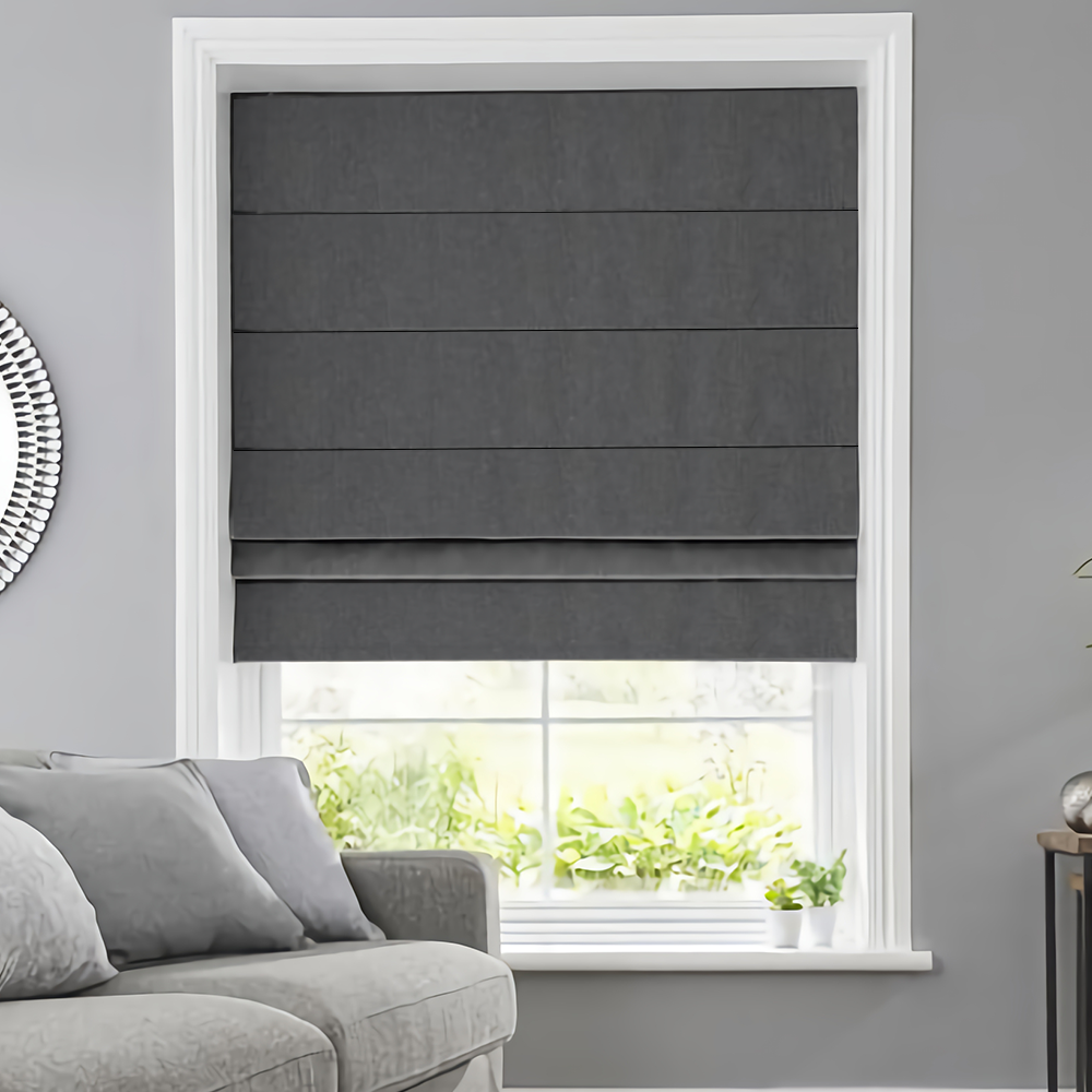 Alamode Decor Economy Roman Shades Blackout I